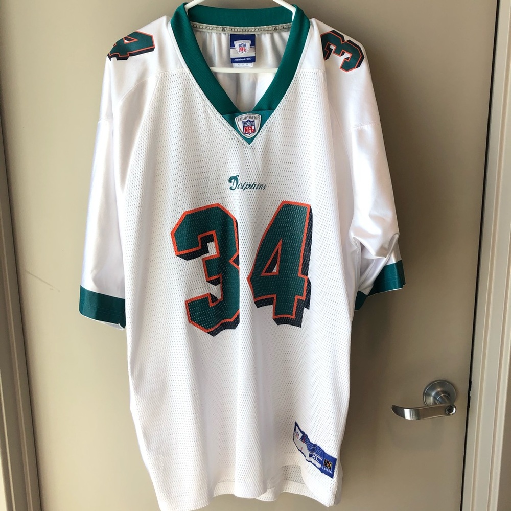 Ricky Williams Dolphins Jersey - Reebok XL